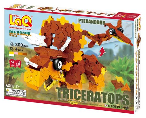 Jeu de construction  Dinosaure Triceratops & Pteranodon