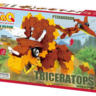 Bauspiel Dinosaurier Triceratops & Pteranodon