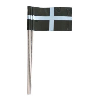 Pack of 4 Plain Cornwall Sand Flags