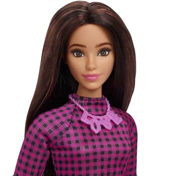 Barbie – Poupée Barbie Fashionistas 188, Collier « Love » 3