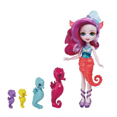 Royal Enchantimals - Ocean Kingdom - Familia de Sedda Seahorse