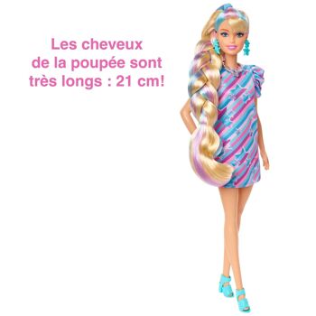 Barbie – Poupée Barbie Ultra Chevelure avec 15 accessoires 4