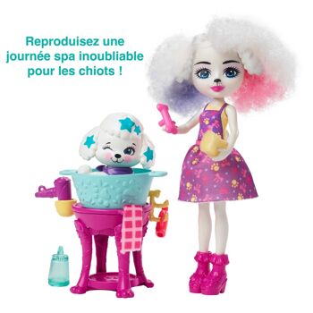 Enchantimals – Bêtes Citadines – Accessoire Salon De Toilettage Caniche 3