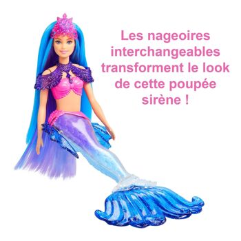 Barbie – Barbie Mermaid Power Poupée sirène 4