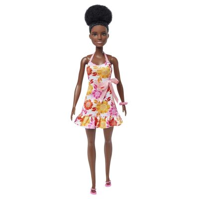Barbie – Barbie Aime l’Océan – Poupée Brune en plastique recyclé – Poupée Mannequin  – 3 ans et +