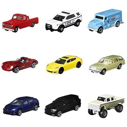 Mattel - Réf : X7111 - Matchbox – Assortiment Coffret 9 Véhicules