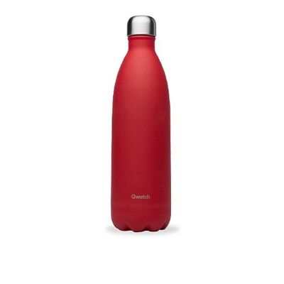 Thermos bottle 1000ml, granite red