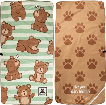 Serviette de Plage Ours - Microfibre 7