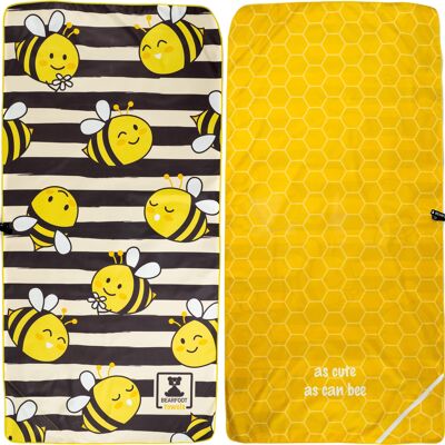 Bees Beach Towel - Microfiber