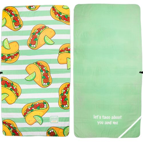 Taco Beach Towel - Microfiber