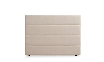 TÊTE DE LIT REMBOURRÉE GENOVA ACULINE - BEIGE 1