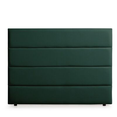 UPHOLSTERED HEADBOARD GENOA Faux Leather - GREEN