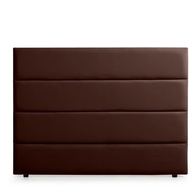 UPHOLSTERED HEADBOARD GENOA Faux Leather - CHERRY