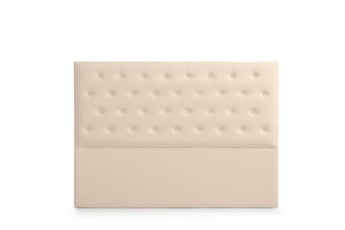 CABECERO TAPIZADO FERRARA POLIPIEL - BEIGE