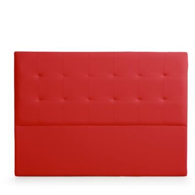 UPHOLSTERED HEADBOARD ATENEA Faux Leather - RED