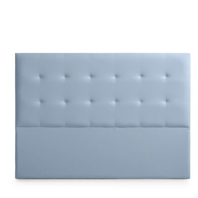UPHOLSTERED HEADBOARD ASTORIA Faux Leather - LIGHT BLUE