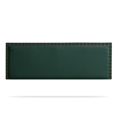 MODENA UPHOLSTERED HEADBOARD FEATHER LEATHER - GREEN