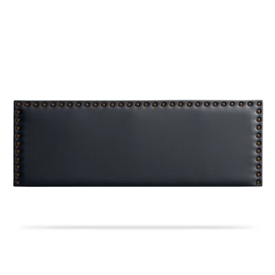 MODENA UPHOLSTERED HEADBOARD FAUX LEATHER - ANTHRACITE