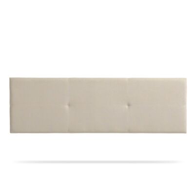 UPHOLSTERED HEADBOARD ALMA ACULINE - DARK BEIGE