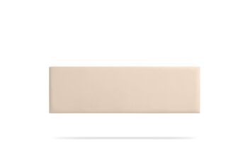 TÊTE DE LIT REMBOURRÉE NOVA Simili Cuir - BEIGE 1