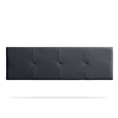 ALTEA UPHOLSTERED HEADBOARD FEATHER LEATHER - ANTHRACITE