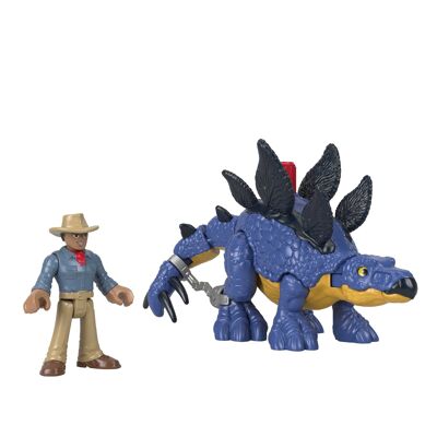 Stegosaurus et Personnage