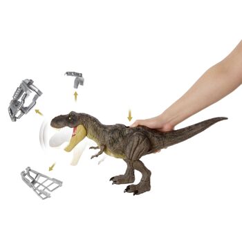 Jurassic World – FIGURINE LA FUITE DU DINO PIÉTINEUR TYRANNOSAURE 2