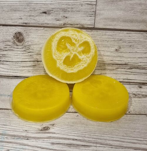 Lemon Sherbet Loofah Soap Bar