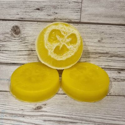Lemon Sherbet Loofah Soap Bar