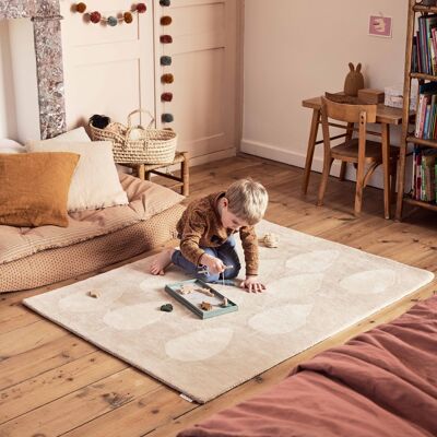 Tapis Enfant Forêt beige