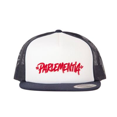 Gorra snapback azul marino/blanco - rojo Calder