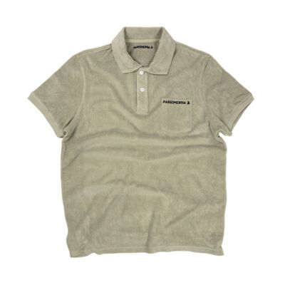 Poloshirt Khaki - Navy Easysurf