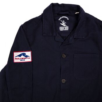 Workshop jacket navy - Hill patch 2