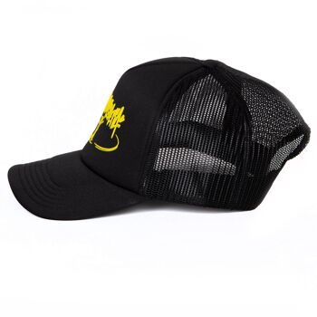 Trucker cap black - yellow Calder 2