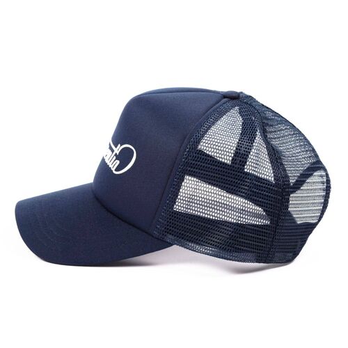 Trucker cap navy - white Write