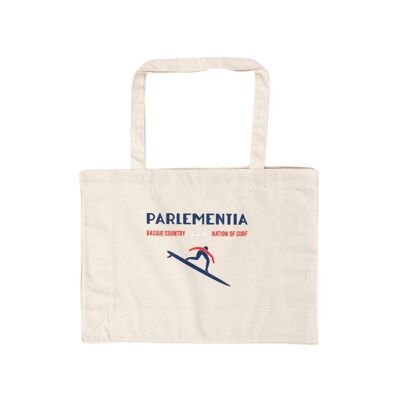 Ecru tote bag - tri Drop