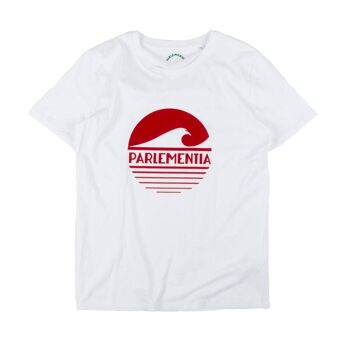 T-shirt white - red P'psy 1