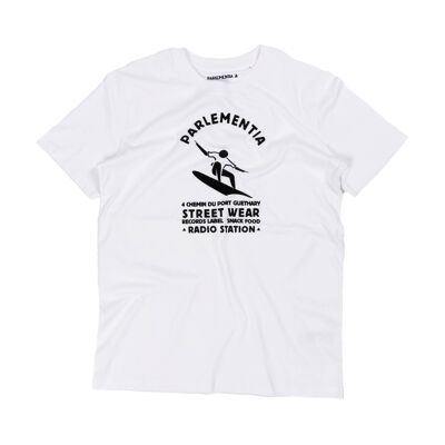 T-shirt bianca - nera Dita radio