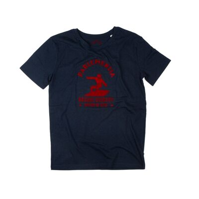 Camiseta azul marino - rojo Easysurf