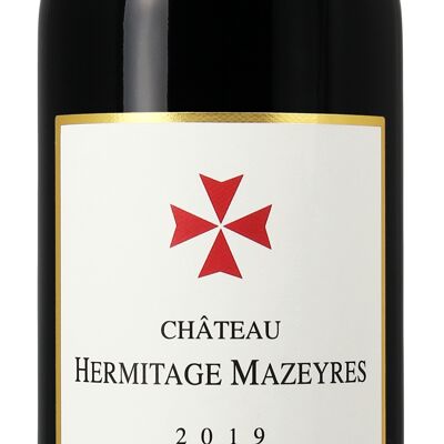 Hermitage Mazeyres 2019 , Pomerol - Vin rouge fruité et gourmand