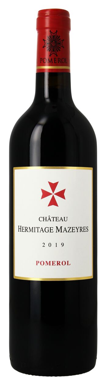Hermitage Mazeyres 2019 , Pomerol - Vin rouge fruité et gourmand 1