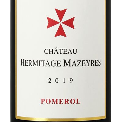 Hermitage Mazeyres 2019, Pomerol - Vino tinto afrutado y delicioso