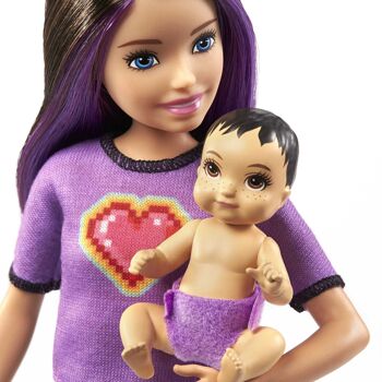 Barbie – Coffret Skipper Baby-Sitter Poupées et Accessoires 3