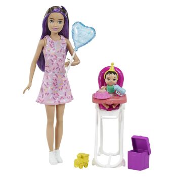 Barbie – Coffret Skipper Baby-Sitter Anniversaire 1