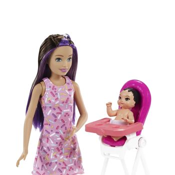 Barbie – Coffret Skipper Baby-Sitter Anniversaire 5