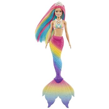 Barbie – Sirène Magique Arc-en-Ciel 1