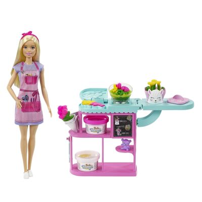 Barbie - Caja de floristería de Barbie