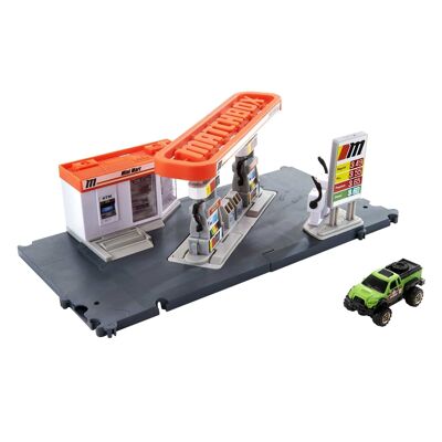 Scatola di fiammiferi - Scatola di fiammiferi Playset Stazione di servizio