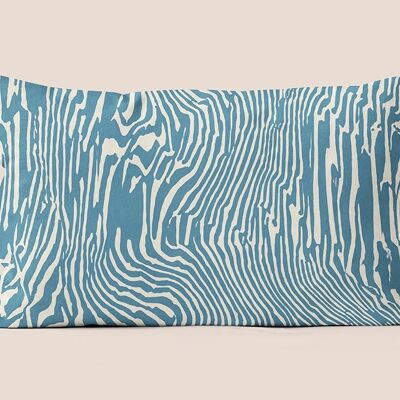striped cushion - Celeste