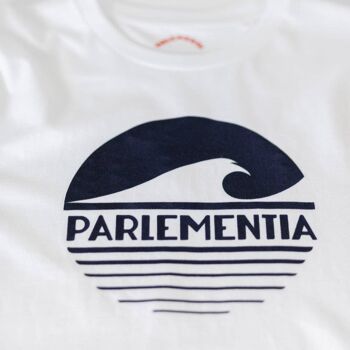 T-shirt manches longues white - navy P'psy 2